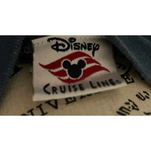 Vintage Disney Shirt Mens Large Blue Cruise Line Castaway Cay Mickey Graphic - Picture 7 of 16